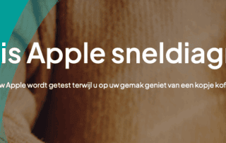 gratis Apple sneldiagnose - Problemen met je Apple-apparaat? Laat het gratis checken!